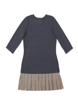 AIRDRESS set: gray "pine-tree" print top and 3 detachable skirts4 photo