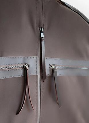 Premium Quality Leather Travel Garment Cover for Clothing Bag Dark Chocolate Parasol’ka6 photo