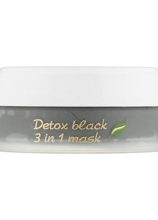 Detox black 3 in 1 mask, 50 ml