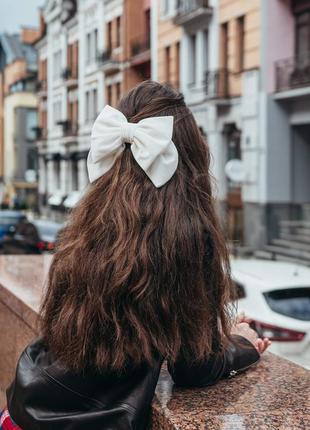 Large velvet  bow, luxury hair accessory by My Scarf1 photo