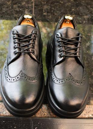 Original men's brogues Kantsedal 529. Stylish shoes!