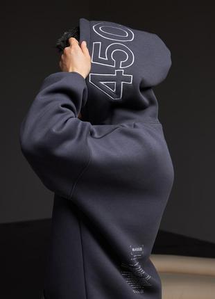 Fleece set hoodie & joggers for men, color storm1 photo