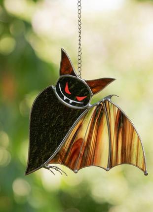 Horror stained glass window hangings