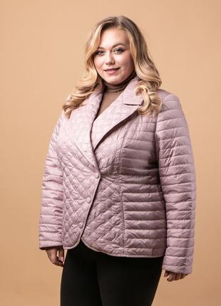 Women's spring jacket of the big sizes  48-602 photo