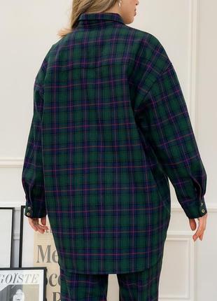 Pajama Style Suit. Co-order set in Boyfriend's style: Shirt & Pants10 photo