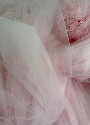 Canopy bed tulle for nursery Twins pink3 photo