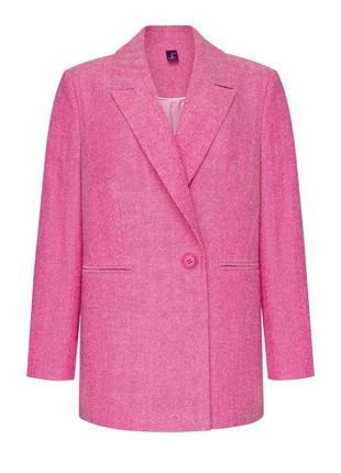 Pink wool jacket3 photo