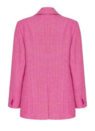 Pink wool jacket4 photo