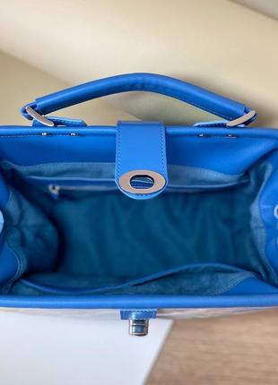 Blue bag in style Doctor Bag2 photo