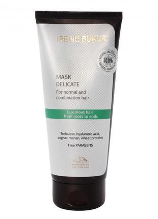 Delicate mask for normal and combination hair, 180 ml