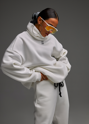 Fleece set long sleeve & joggers for her, color cloud2 photo