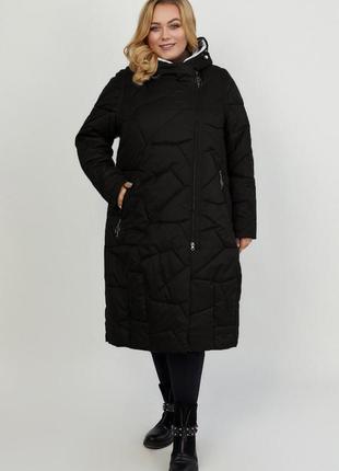 Women's demi-season coat made of raincoat fabric big size  48-72
