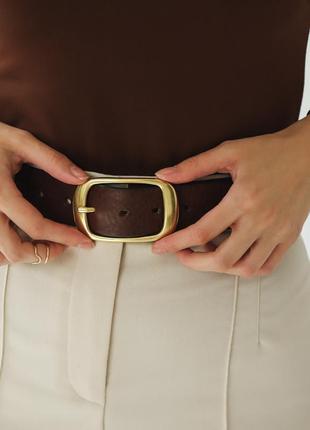 Basic leather belts for woman2 photo