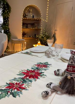 Table runner "Mistletoe" 356-21/003 photo