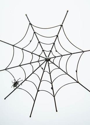 Spider web Halloween decor