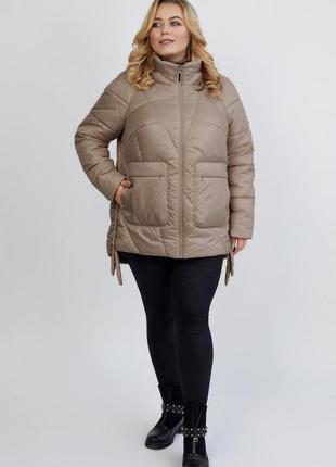 Women's demi-season jacket of the big sizes  46-68