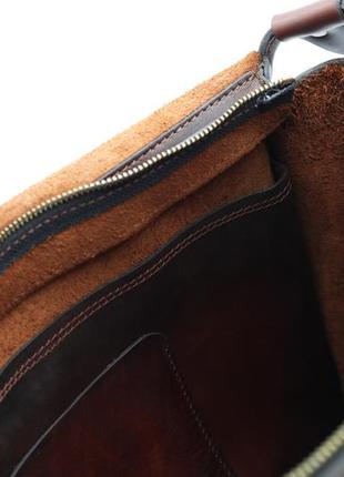 Bull leather classic mesenger bag6 photo