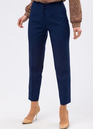 Classic trousers length 7/8 blue 71494 photo