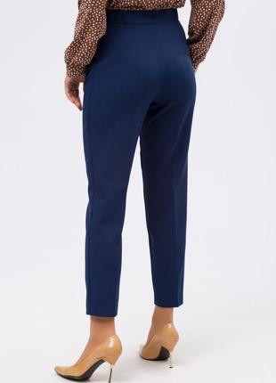 Classic trousers length 7/8 blue 71495 photo