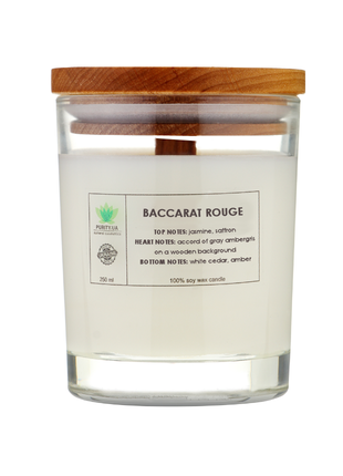 Soy candle Baccarat rouge 250 ml
