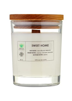 Soy candle Sweet home 250 ml1 photo
