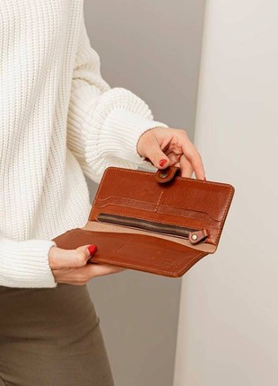 Leather wallet 7.0 light brown3 photo