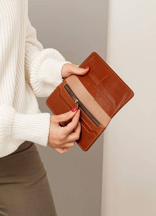 Leather wallet 7.0 light brown5 photo