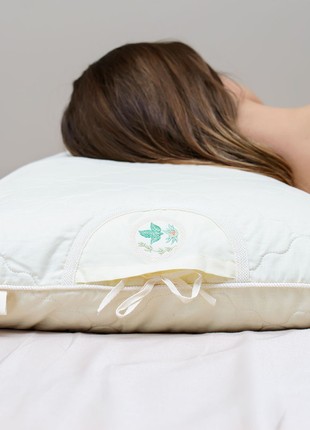 Aromavita Organic Buckwheat Hull Pillow by Ideia - 40x40 cm