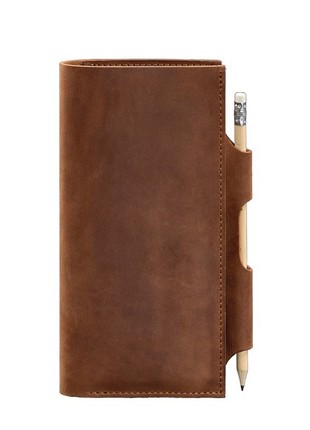 Leather Travel Document Holder 3.0 light brown Crazy Horse