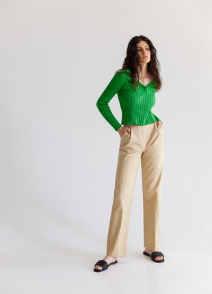 Elina high-waisted trousers1 photo