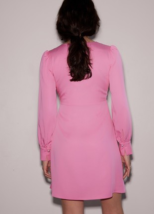 Karolina pink mini dress4 photo