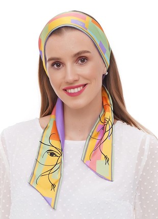 Twilly  + Elastic Band, Look Scarf "Tie", My Scarf Ribbon Scarf3 photo