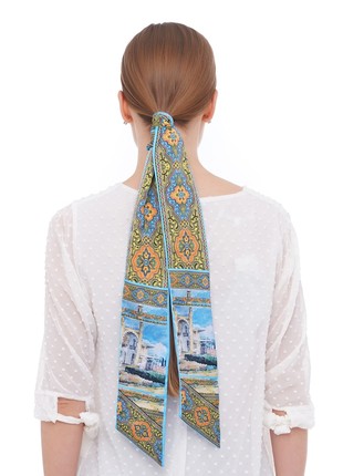 Twilly + elastic, scarf-tie "My Crimea", scarf My Scarf2 photo
