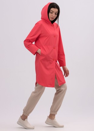 Lightweight Coral Hooded Cloak 4426p4 photo
