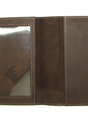 Covid-19 Vaccination Certificate Protective Cover Genuine Leather Vaccine Record4 photo