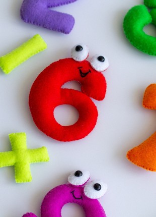 Felt numbers for kids10 photo