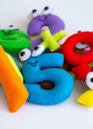 Felt numbers for kids3 photo