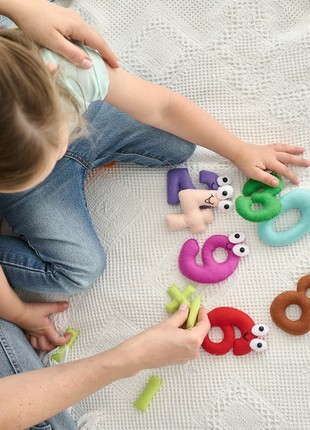 Felt numbers for kids1 photo