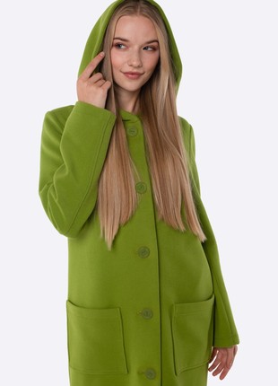 Lime unlined coat 44134 photo