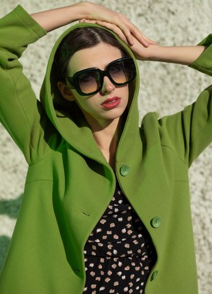 Lime unlined coat 44135 photo