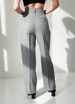 Women's trousers with wool and cashmere4 photo