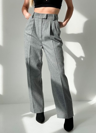 Women's trousers with wool and cashmere3 photo