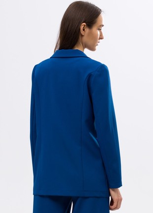 Bright blue unlined jacket 3327c6 photo