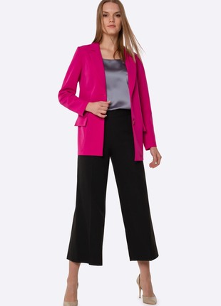 Jacket without lining in cyclamen color 33272 photo