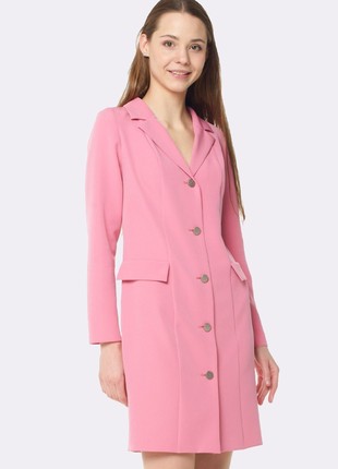 Dress-jacket of bright pink color 5636p4 photo