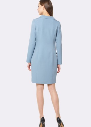Dress-jacket of misty blue color 56364 photo