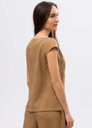 1289 lightweight off-the-shoulder blouse top4 photo