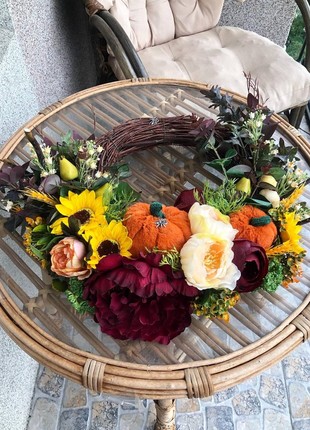 Flower arrangement "Golden Autumn5 photo
