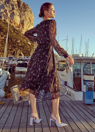FLORAL PRINT DRESS Gepur5 photo