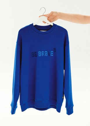 BRAVERY IS IN OUR DNA Blue Sweatshirt2 photo